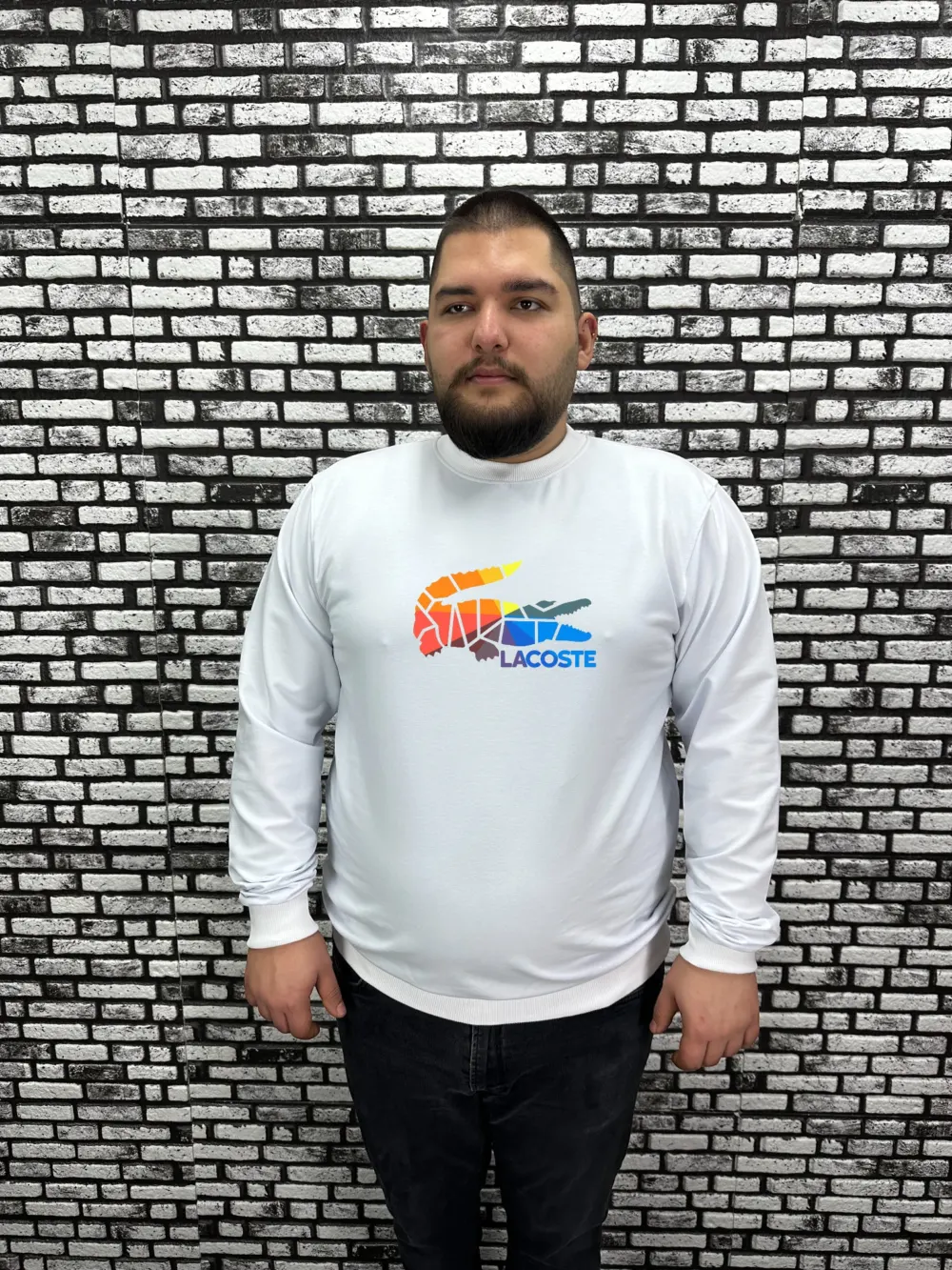 Büyük Beden Erkek Yeni Sezon  Yeni Model Sweat Dijital Baskı 4 Renk
