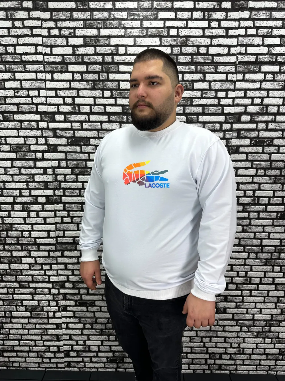 Büyük Beden Erkek Yeni Sezon  Yeni Model Sweat Dijital Baskı 4 Renk