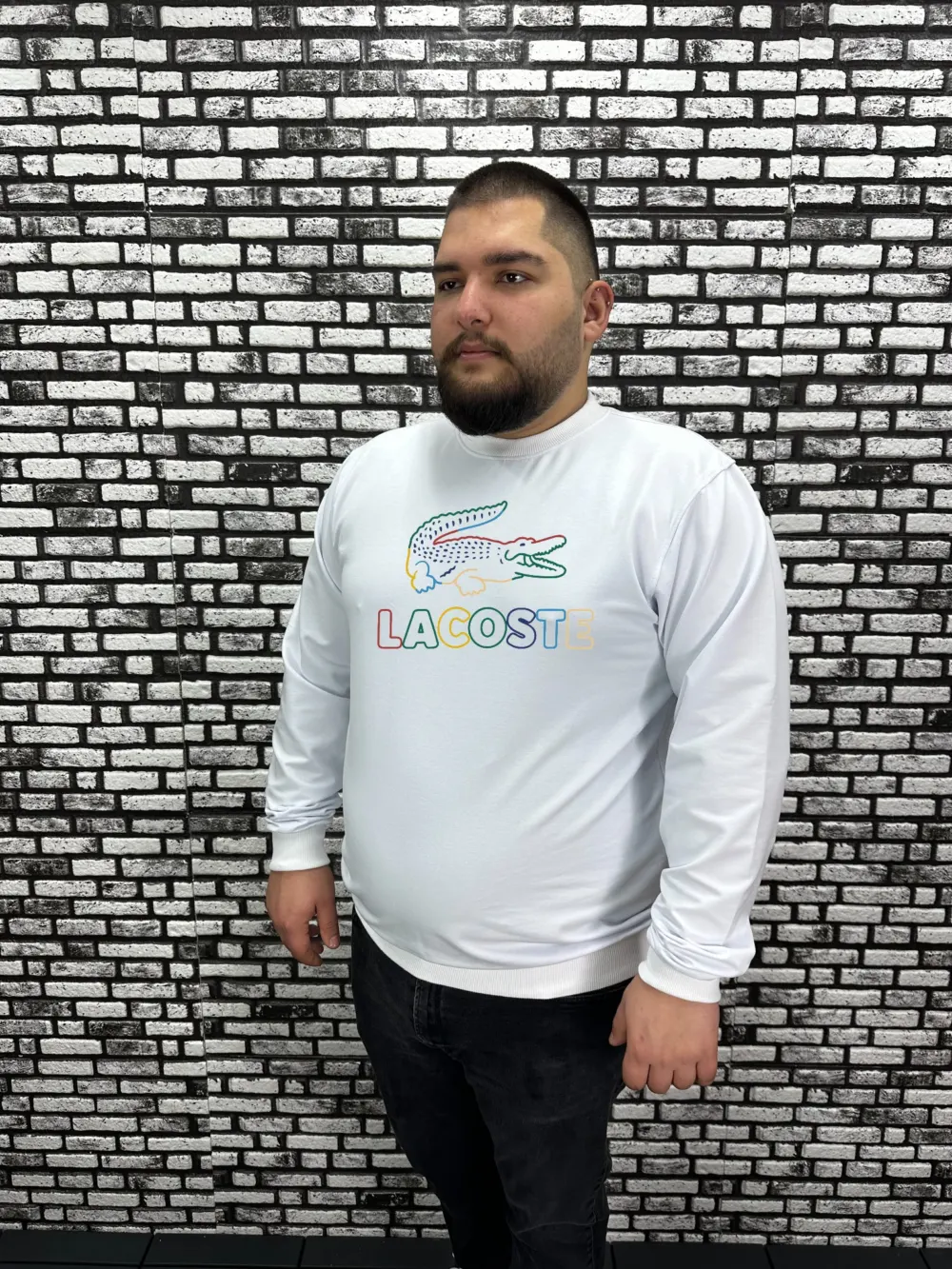 Büyük Beden Erkek Yeni Sezon  Yeni Model Sweat Dijital Baskı 4 Renk