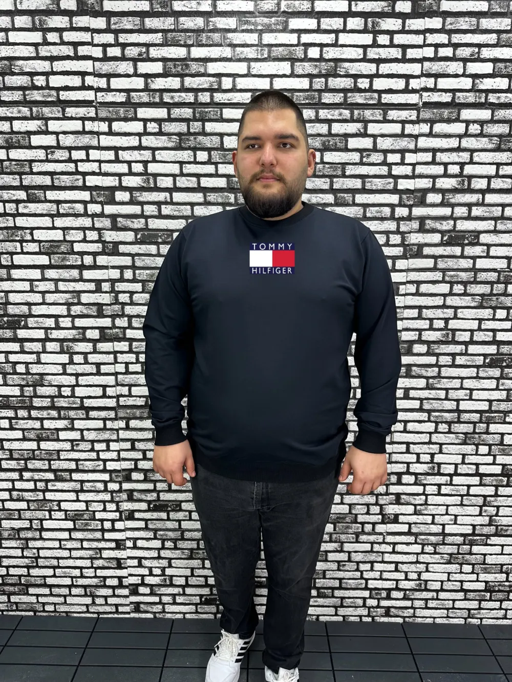 Büyük Beden Erkek Yeni Sezon  Yeni Model Sweat Dijital Baskı 4 Renk
