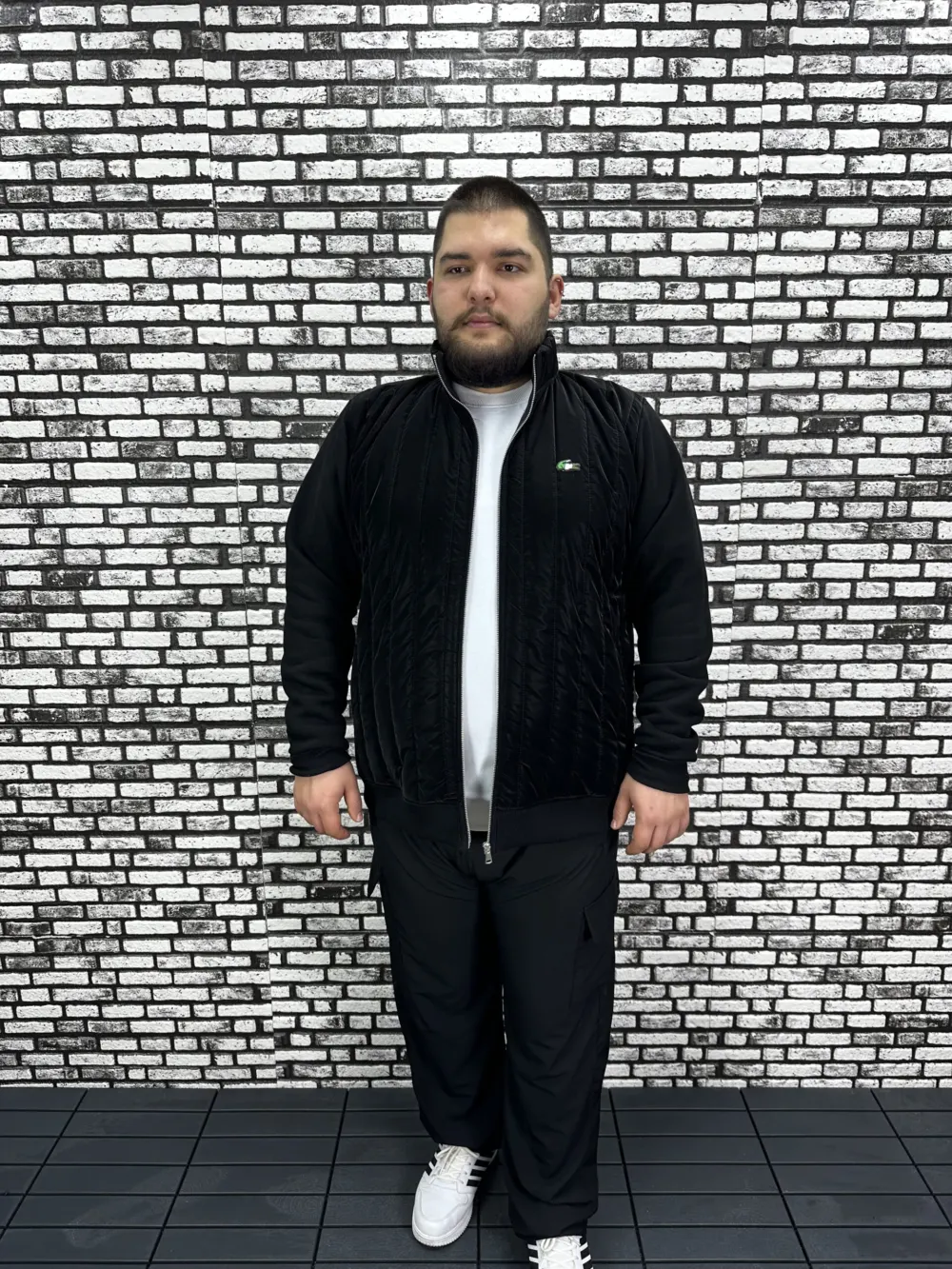 Büyük Beden Erkek Yeni Sezon Özel Tasarım Mont Kolları 3 İplik