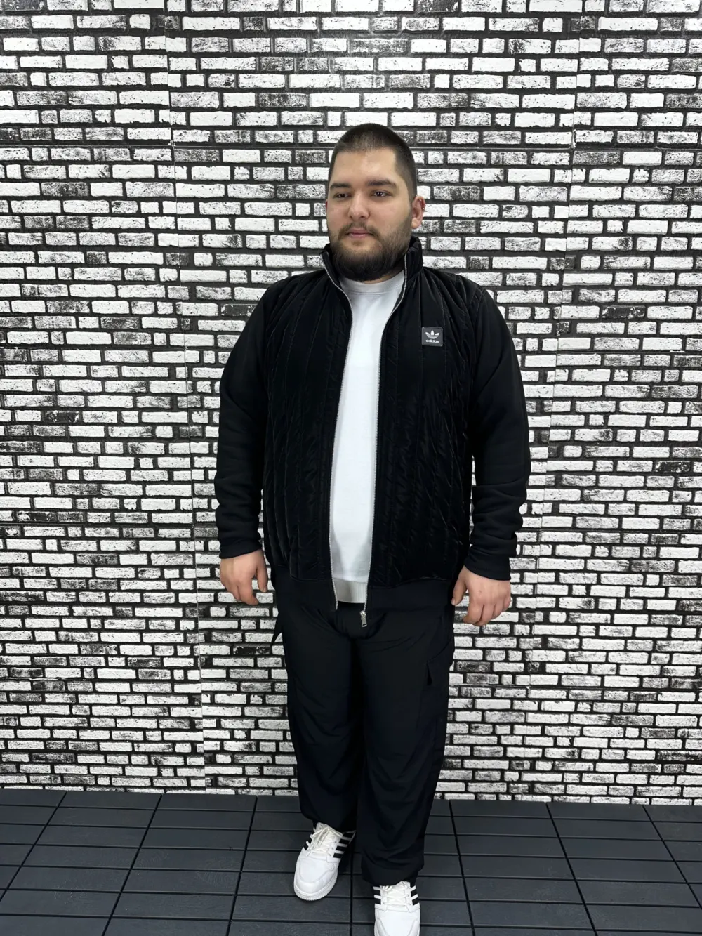 Büyük Beden Erkek Yeni Sezon Özel Tasarım Mont Kolları 3 İplik