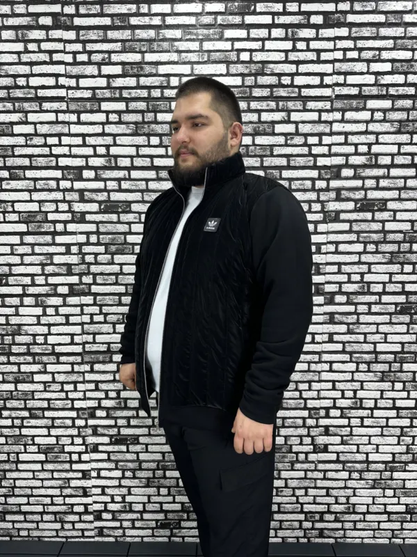 Büyük Beden Erkek Yeni Sezon Özel Tasarım Mont Kolları 3 İplik