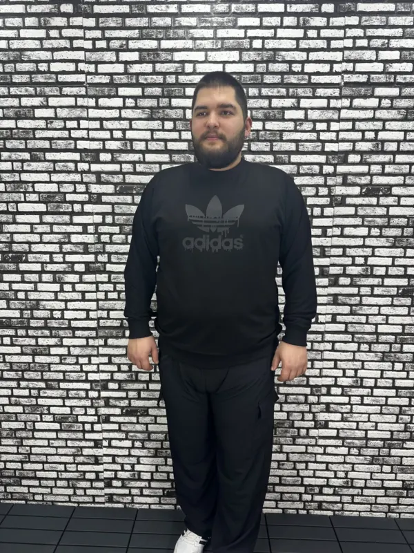 Büyük Beden Erkek Yeni Sezon  Yeni Model Sweat Dijital Baskı 4 Renk