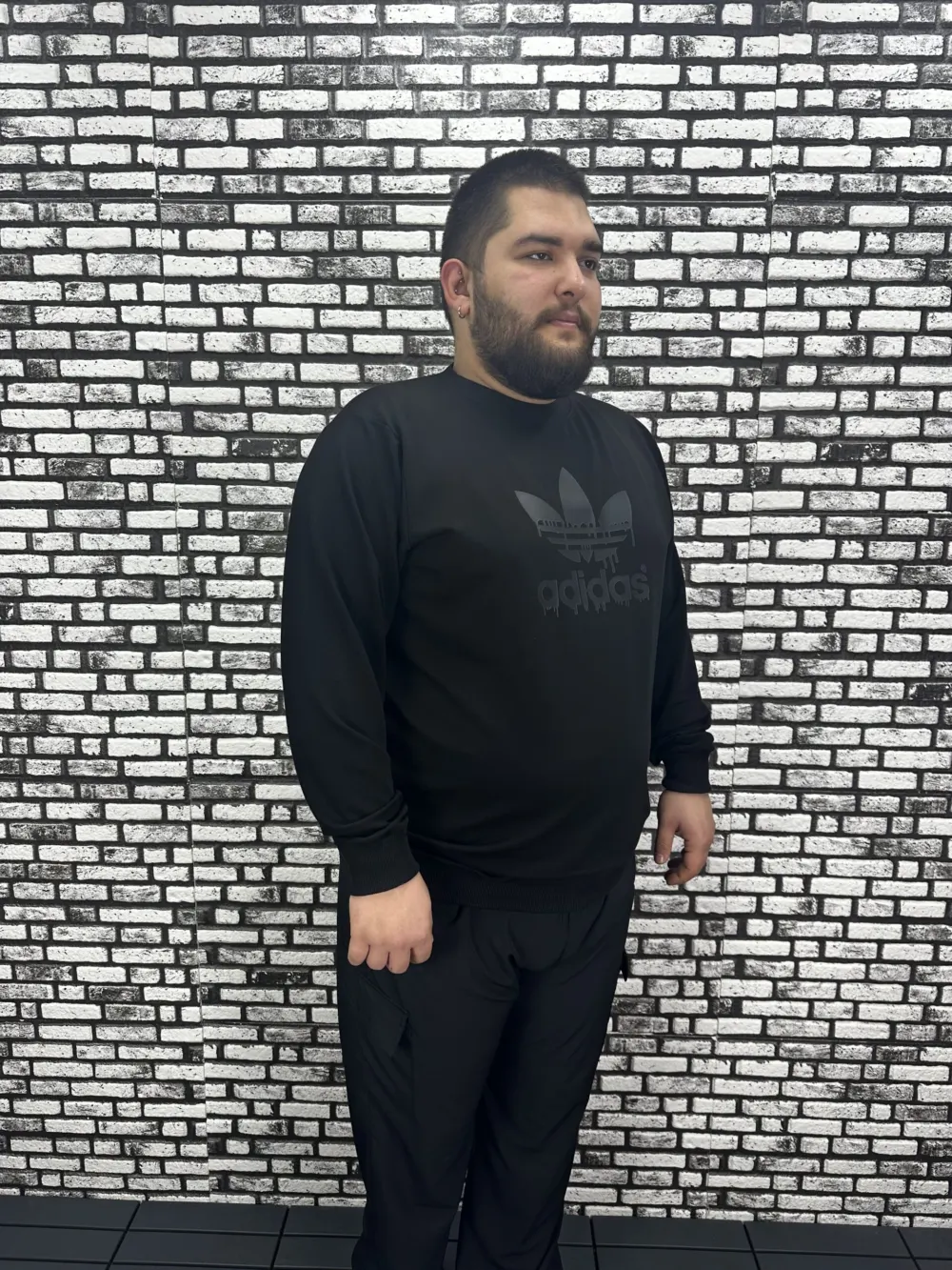Büyük Beden Erkek Yeni Sezon  Yeni Model Sweat Dijital Baskı 4 Renk