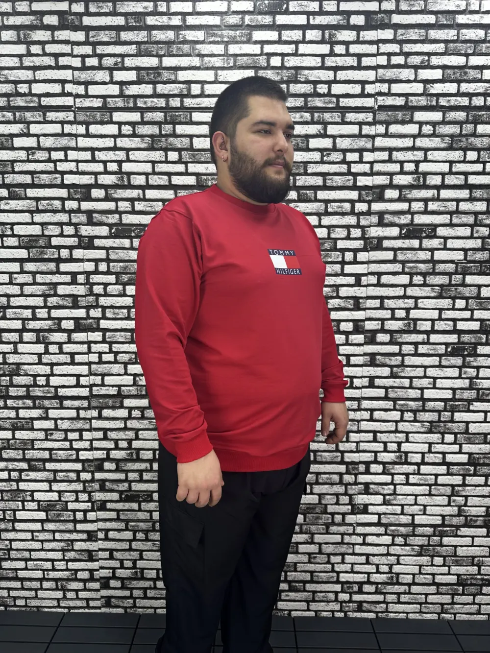 Büyük Beden Erkek Yeni Sezon  Yeni Model Sweat Dijital Baskı 4 Renk