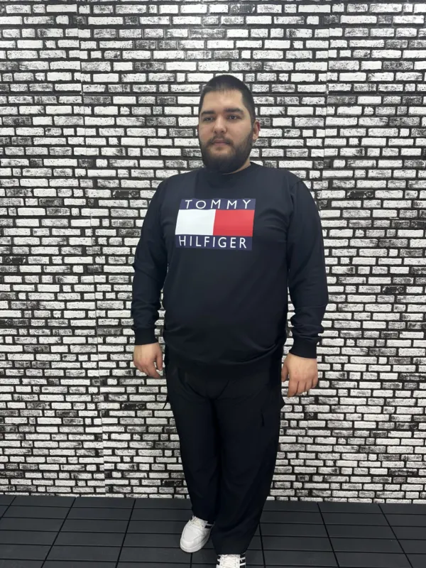 Büyük Beden Erkek Yeni Sezon  Yeni Model Sweat Dijital Baskı 4 Renk