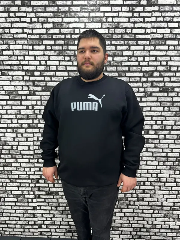 3 İplik Şardonlu Erkek Büyük Beden Yeni Sezon Sweat Dijital Baskı 3 Renk