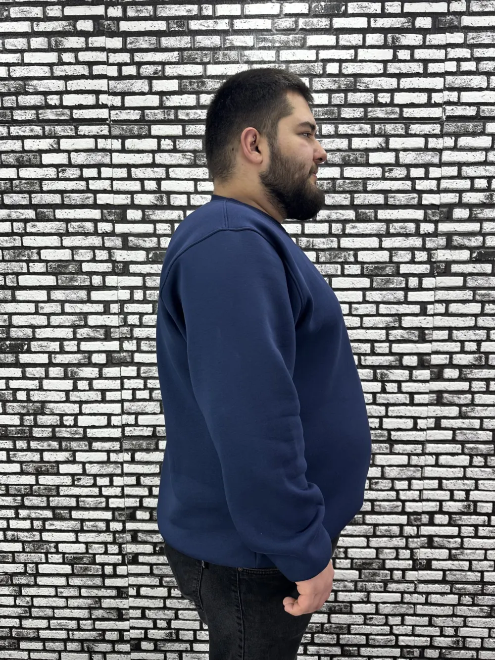 3 İplik Şardonlu Erkek Büyük Beden Yeni Sezon Sweat Modacho 3 Renk