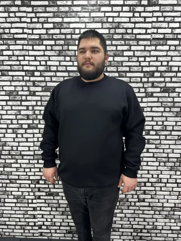 3 İplik Şardonlu Erkek Büyük Beden Yeni Sezon Sweat Modacho 3 Renk