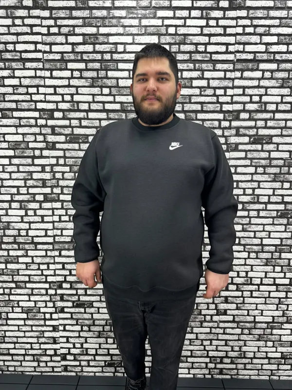3 İplik Şardonlu Erkek Büyük Beden Yeni Sezon Sweat Dijital Baskı 3 Renk