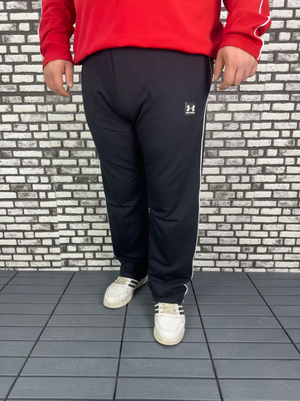 Büyük Beden Erkek Yeni Model Yan Biye Şeritli Penye Eşofman Altı Düz/Lastikli Paça Arka Cepli Kauçuk Dikiş