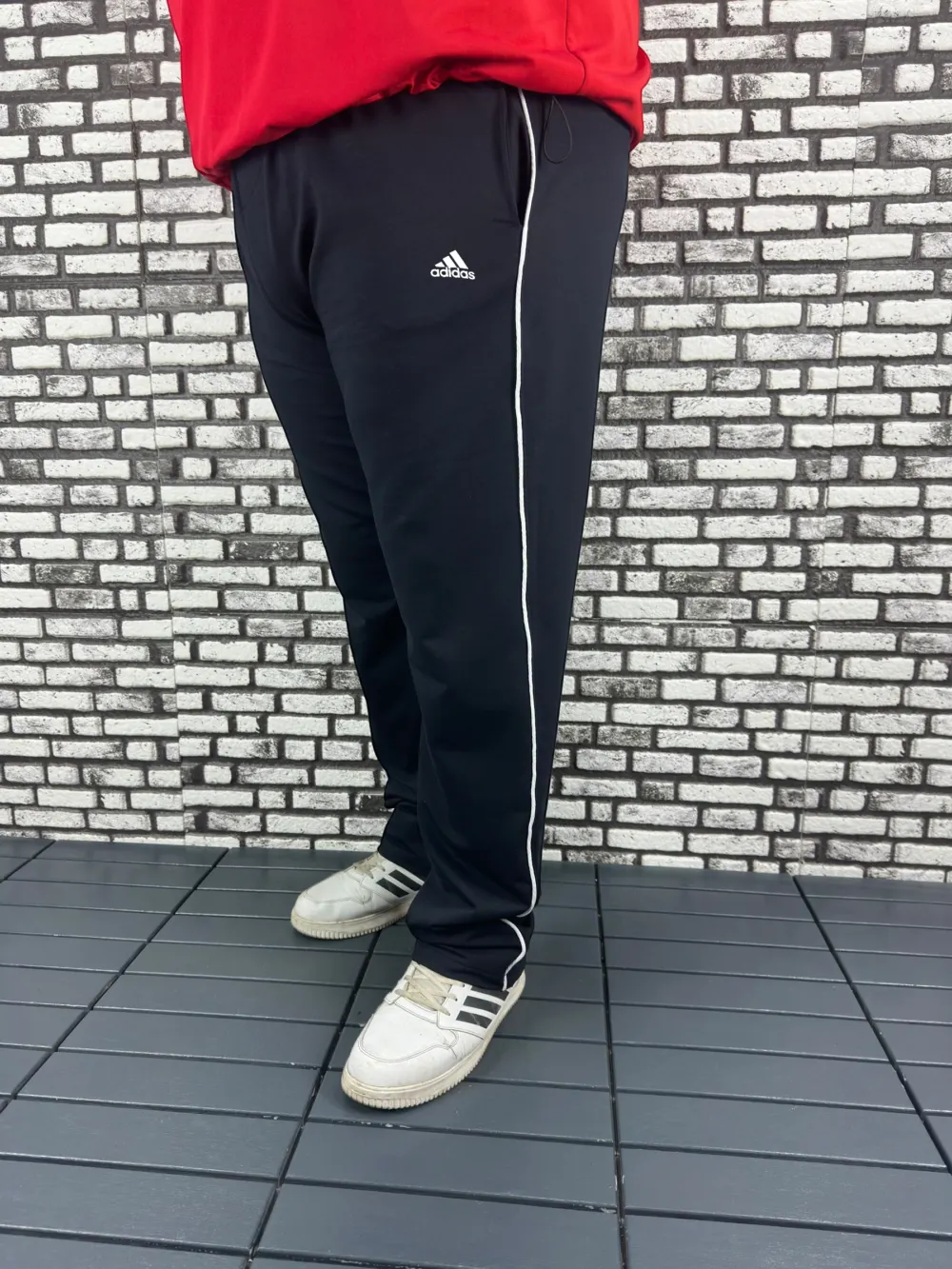 Büyük Beden Erkek Yeni Model Yan Biye Şeritli Penye Eşofman Altı Düz/Lastikli Paça Arka Cepli Dijital Baskı