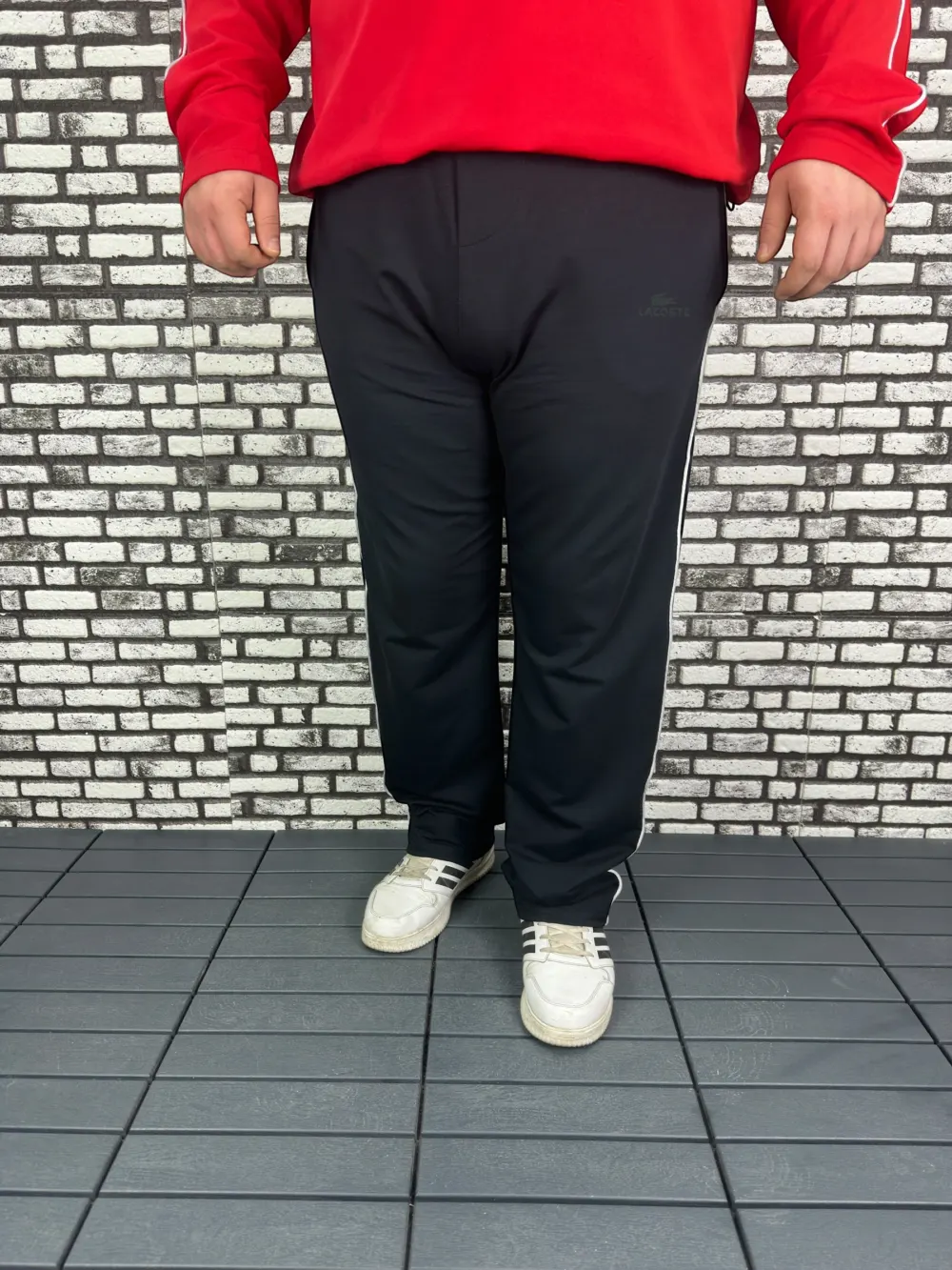 Büyük Beden Erkek Yeni Model Yan Biye Şeritli Penye Eşofman Altı Düz/Lastikli Paça Arka Cepli Kabartma Baskı