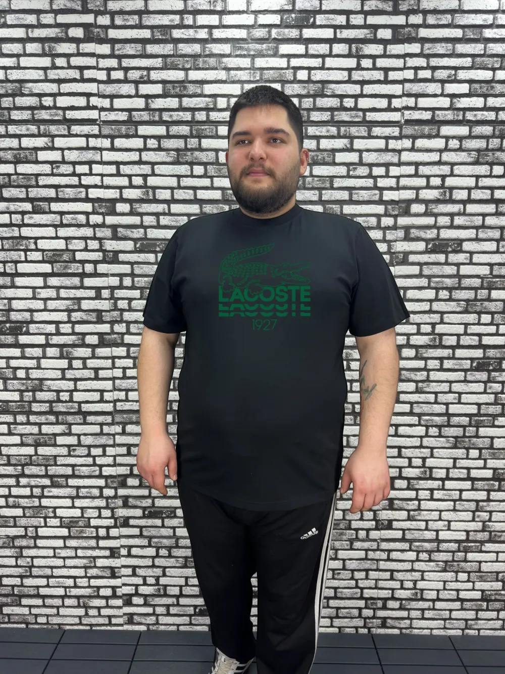 Büyük Beden Erkek Yeni Sezon Baskı Tişört 2 Renk