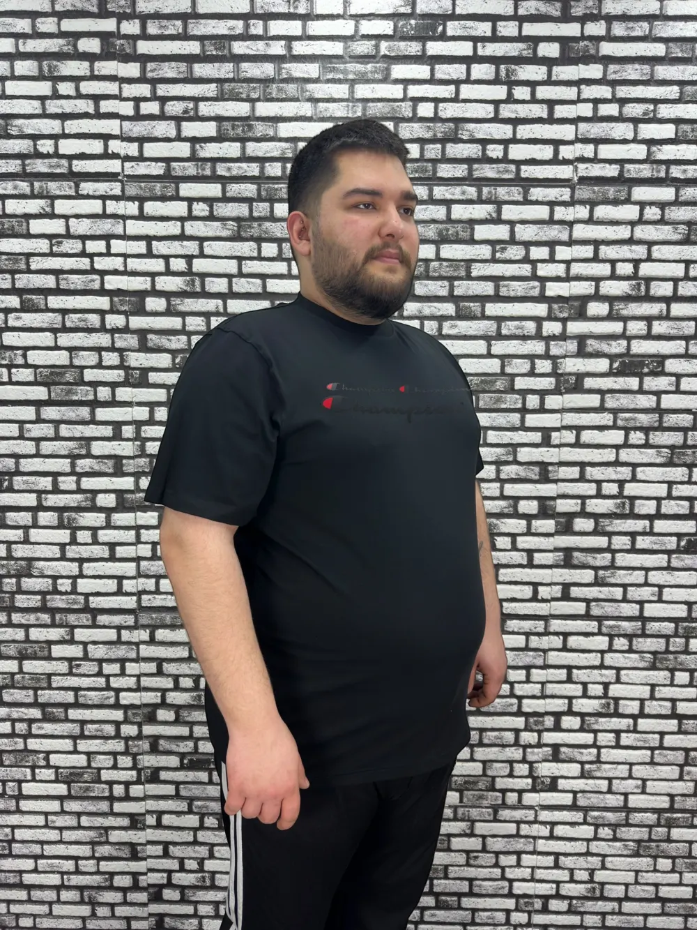 Büyük Beden Erkek Yeni Sezon Baskı Tişört 2 Renk