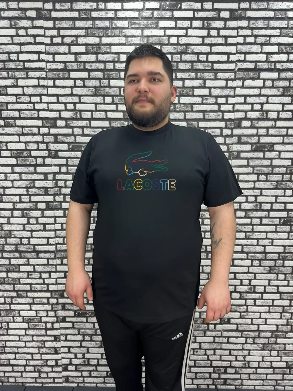 Büyük Beden Erkek Yeni Sezon Baskı Tişört 2 Renk