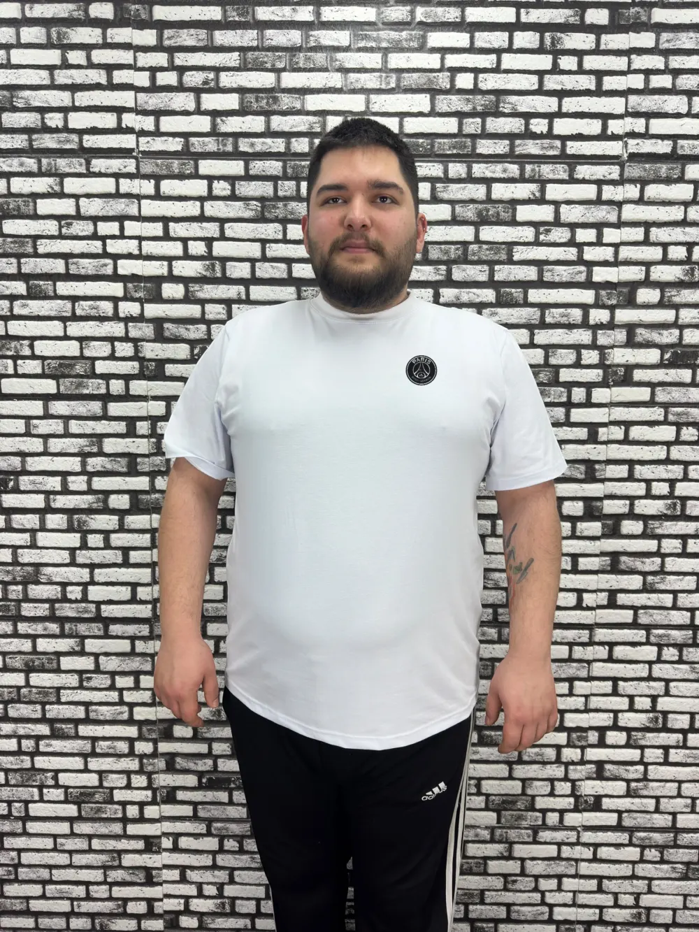 Büyük Beden Erkek Yeni Sezon Dijital Baskı Tişört 2 Renk